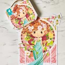 Janod Puzzle Inspiré de Mucha 100 pièces* Puzzles Fabriqués En France|Puzzles 50 À 149 Pièces