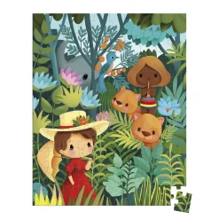 Janod Puzzle Inspiré de Rousseau 100 pièces* Puzzles Fabriqués En France|Puzzles 50 À 149 Pièces