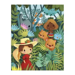 Janod Puzzle Inspiré de Rousseau 100 pièces* Puzzles Fabriqués En France|Puzzles 50 À 149 Pièces