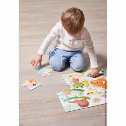 Janod Puzzle Les Compagnons du Jardin 20 pièces* Puzzles Fabriqués En France|Puzzles 20 À 49 Pièces