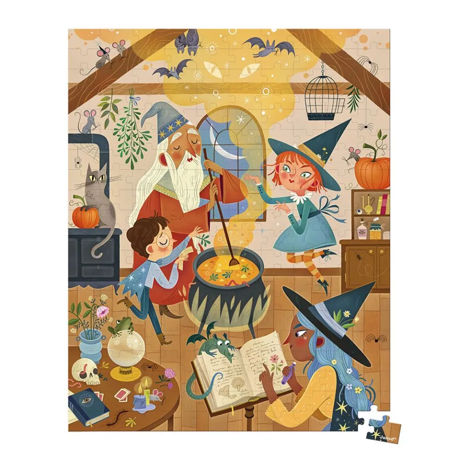 Janod Puzzle Magie 200 pièces* Puzzles Fabriqués En France|Puzzles 150 À 499 Pièces