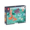 Janod Puzzle Panoramique 4 Saisons 36 pièces - Partenariat WWF®* Puzzles 20 À 49 Pièces