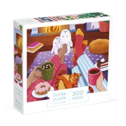Janod Puzzle Soirée au coin du Feu 500 pièces* Puzzles 500 À 2000 Pièces