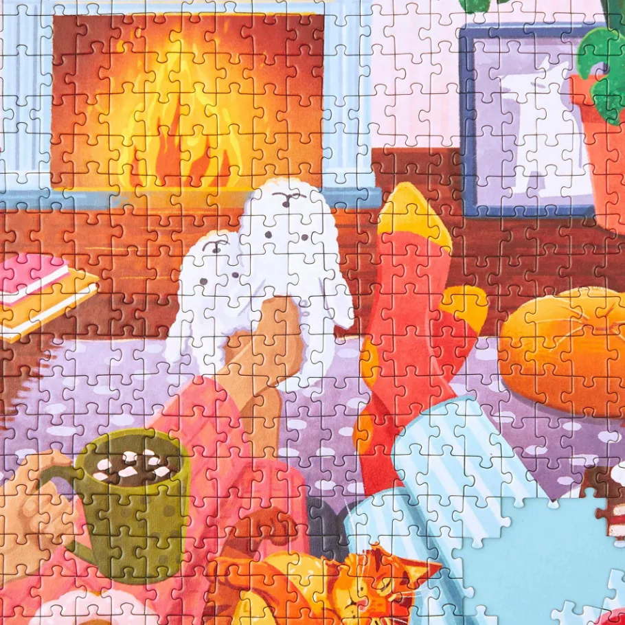 Janod Puzzle Soirée au coin du Feu 500 pièces* Puzzles 500 À 2000 Pièces