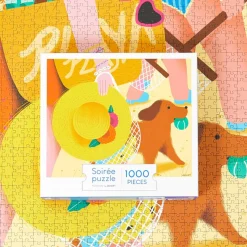 Janod Puzzle Sortie à La Plage 1000 pièces* Puzzles 500 À 2000 Pièces