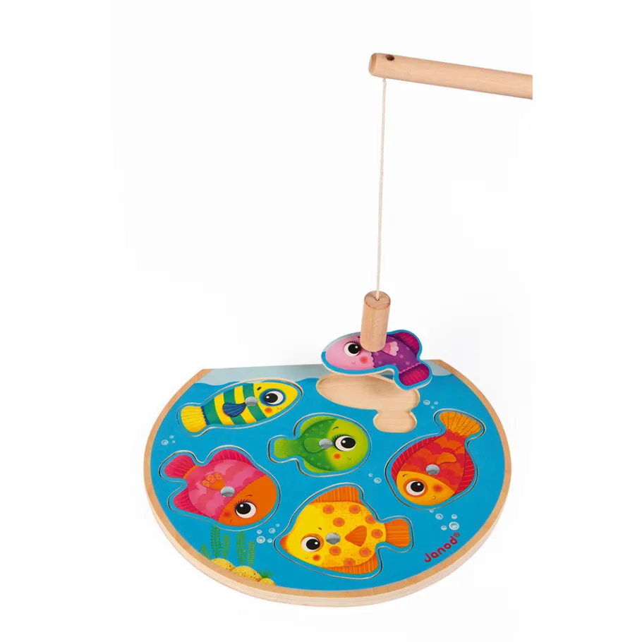 Janod Puzzle Speedy Fish (bois)* Puzzles Magnétiques|Jouets Magnétiques
