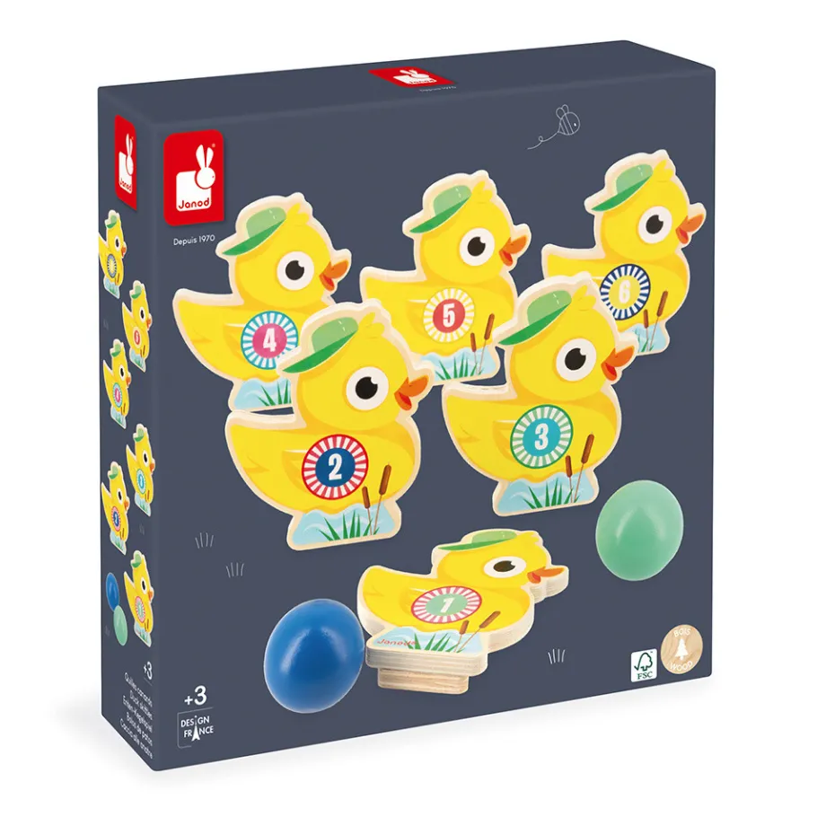 Janod Quilles Canards Applepop* Sports & Activités D'Extérieur