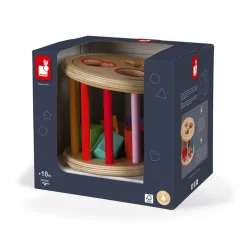 Janod Quizz des Formes I wood (bois)* Formes & Couleurs|Manipulation & Encastrement