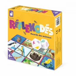 Janod RéflexoDés - Animaux* Jeux De Rapidité & De Stratégie|Jeux De Mémoire & D'Associations