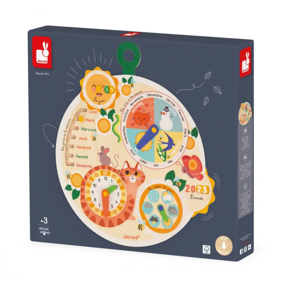 Janod Roue du Temps* Jeux Éducatifs Primaire|Jeux Éducatifs Maternelle