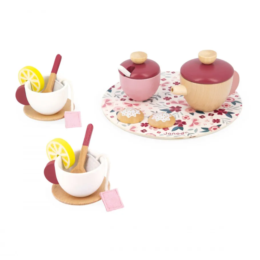 Janod Set à Thé Twist* Imitation Métiers|Cuisines, Dinettes & Marchandes