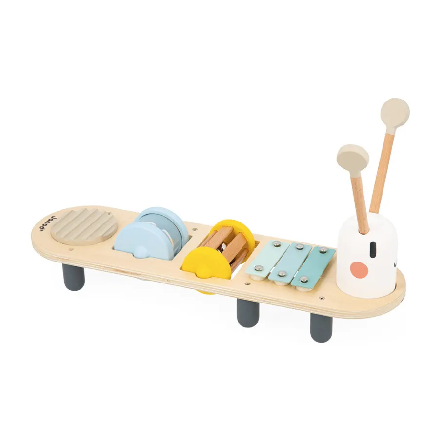 Janod Stand d'Éveil Sonore Chenille Sweet Cocoon* Jouets Musicaux
