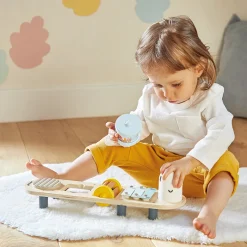 Janod Stand d'Éveil Sonore Chenille Sweet Cocoon* Jouets Musicaux