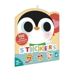 Janod Stickers Bébés Animaux x100* Mosaïques & Gommettes