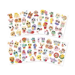 Janod Stickers Bébés Animaux x100* Mosaïques & Gommettes