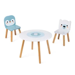 Janod Table et 2 chaises Banquise (Bois)* Tables & Mobilier
