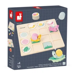 Janod Tableau à Double Entrée - Escargots* Jeux Éducatifs Maternelle|Jeux Éducatifs Science & Géographie