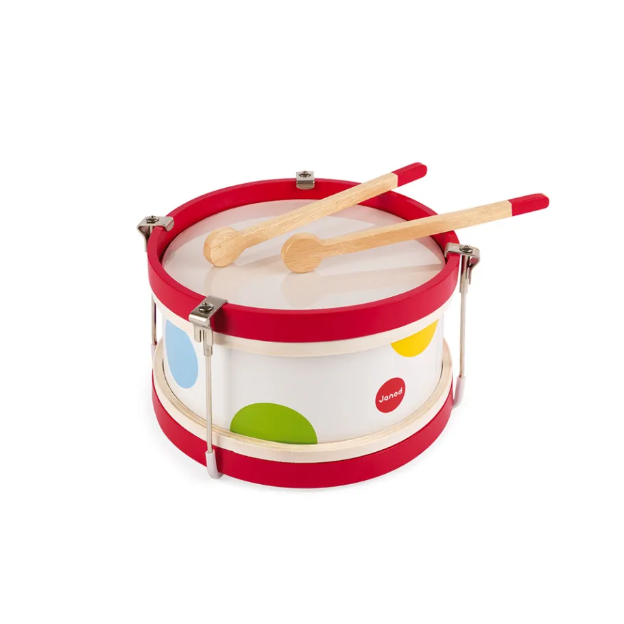Janod Tambour Confetti (bois)* Jouets Musicaux|Jouets Musicaux