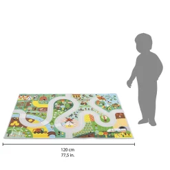 Janod Tapis avec circuit Campagne - Cross Roads* Tapis & Déco|Tables & Mobilier