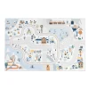Janod Tapis avec circuit Vallée blanche - Cross Roads* Tapis & Déco|Tables & Mobilier