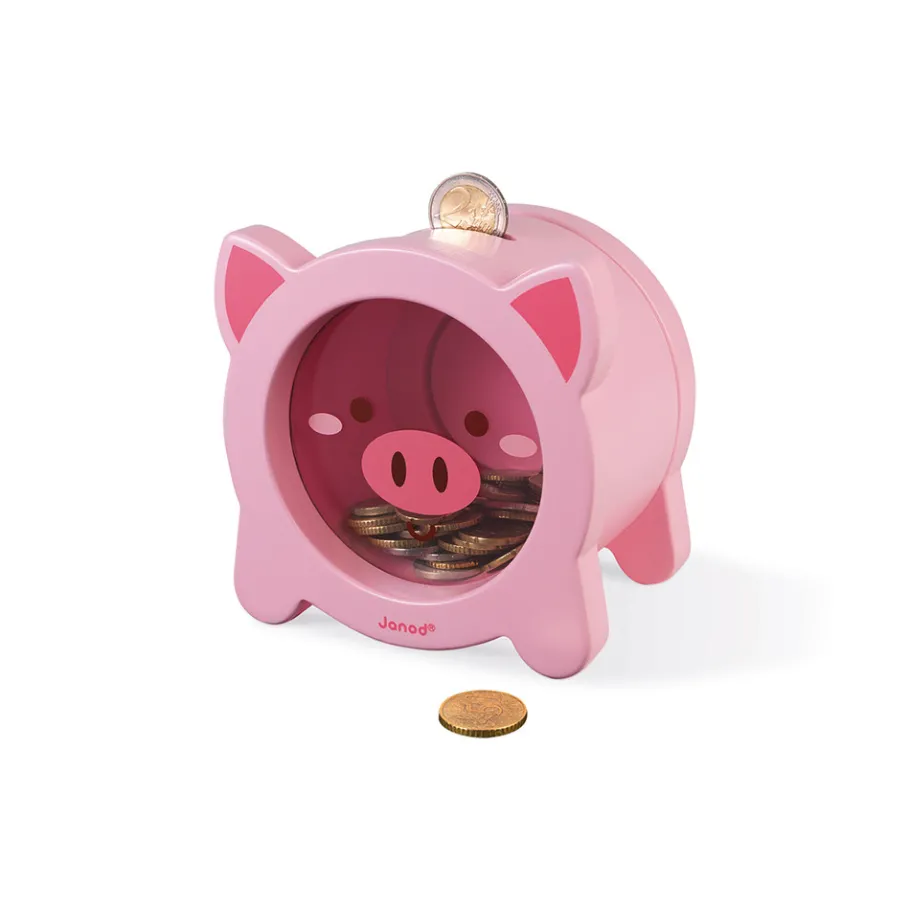 Janod Tirelire Cochon (bois)* Tapis & Déco