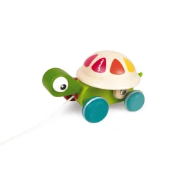 Janod Tortue à Promener Zigolos (bois)* Jouets À Promener & À Pousser