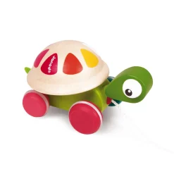 Janod Tortue à Promener Zigolos (bois)* Jouets À Promener & À Pousser
