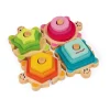 Janod Tortues des Formes I wood (bois)* Formes & Couleurs|Manipulation & Encastrement