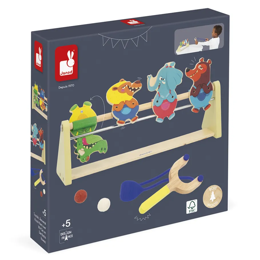 Janod Touché … Renversé Applepop* Sports & Activités D'Extérieur|Jeux De Lancer