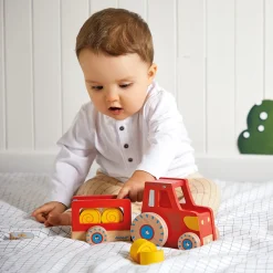 Janod Tracteur à Tirer* Tracteurs & Animaux De La Ferme|Jouets À Promener & À Pousser