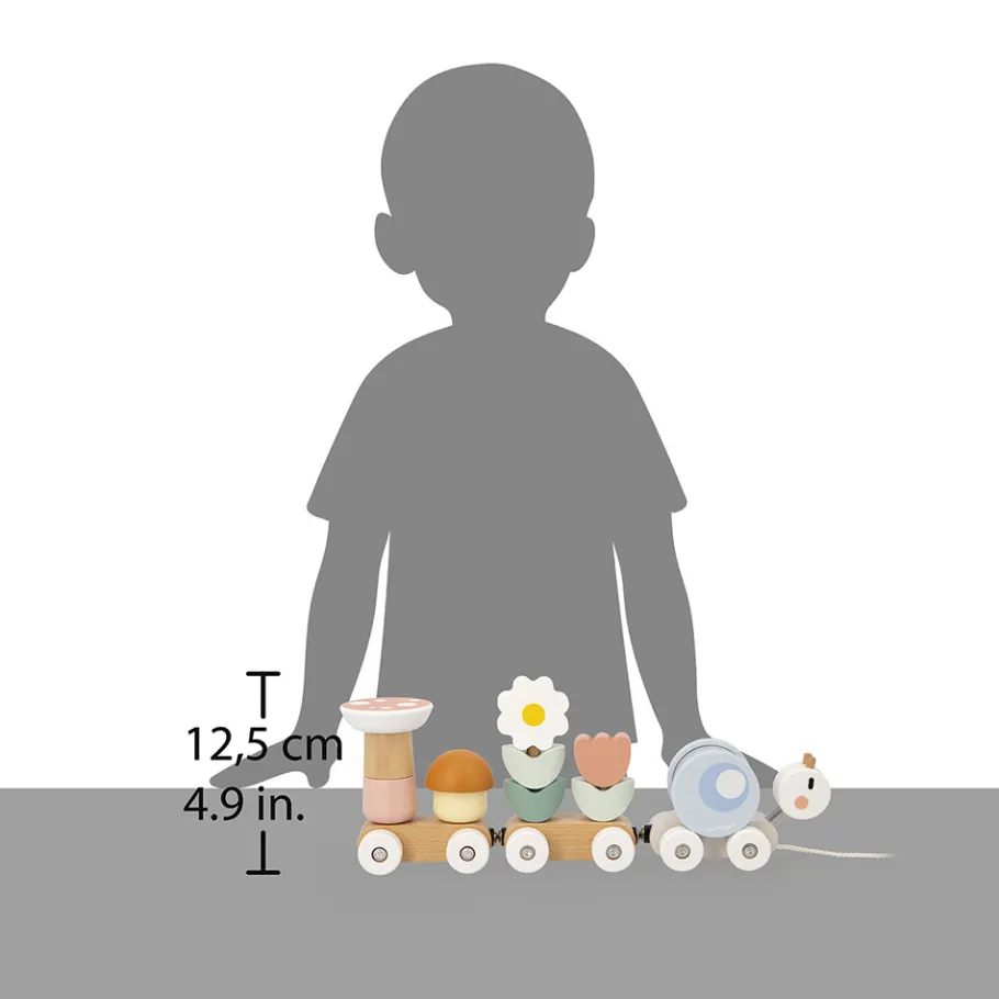 Janod Train à Tirer Sweet Cocoon* Formes & Couleurs|Jouets Magnétiques