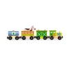 Janod Train Ferme Story (bois)* Trains & Circuits|Tracteurs & Animaux De La Ferme