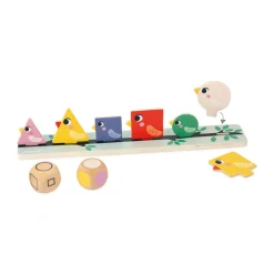Janod Tri des Formes, Couleurs et Tailles - Les Oiseaux* Jeux Éducatifs Maternelle|Jeux Éducatifs Science & Géographie