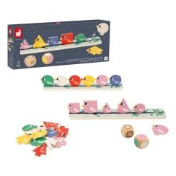 Janod Tri des Formes, Couleurs et Tailles - Les Oiseaux* Jeux Éducatifs Maternelle|Jeux Éducatifs Science & Géographie