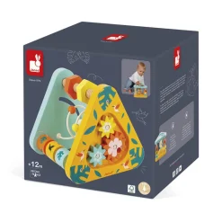 Janod Triangle Multi-Activités Tropik* Formes & Couleurs|Bouliers, Loopings & Panneaux D'Activités