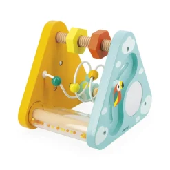 Janod Triangle Multi-Activités Tropik* Formes & Couleurs|Bouliers, Loopings & Panneaux D'Activités