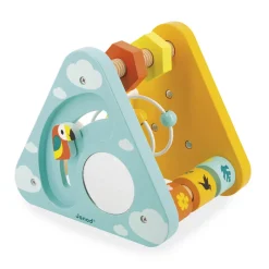 Janod Triangle Multi-Activités Tropik* Formes & Couleurs|Bouliers, Loopings & Panneaux D'Activités